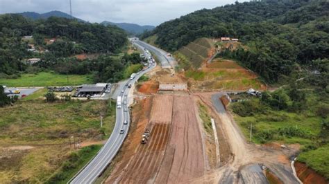 Obra de duplicação da BR 470 parada por falta de recursos Veja o que