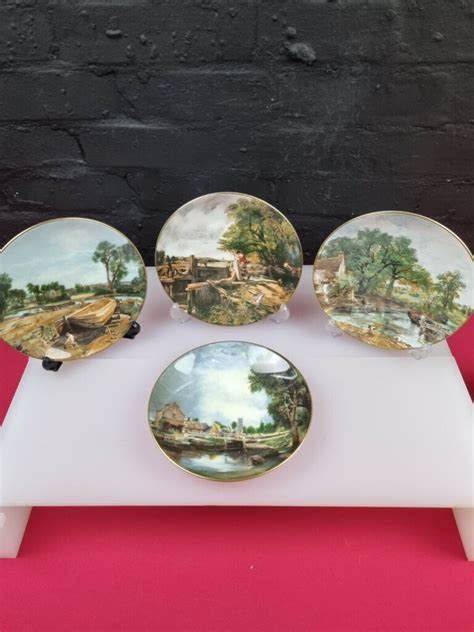 4 X Coalport John Constable Collectors Plates No1 Replacements For