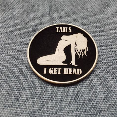 Sexy Heads and Tails Coin - Etsy