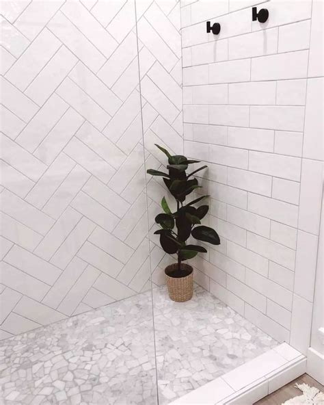 Subway Tile Showers To Modernize Your Bathroom Herringbone Tile