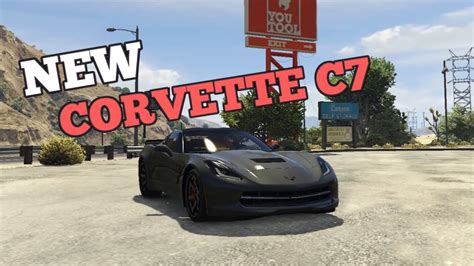 My New Corvette C Car Review Gta Roleplay Youtube