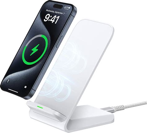 INIU Wireless Charger Stand 15W Qi Zertifiziert Induktive Ladestation