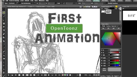 Opentoonz - Your First Animation Animation Classes, First Animation ... 