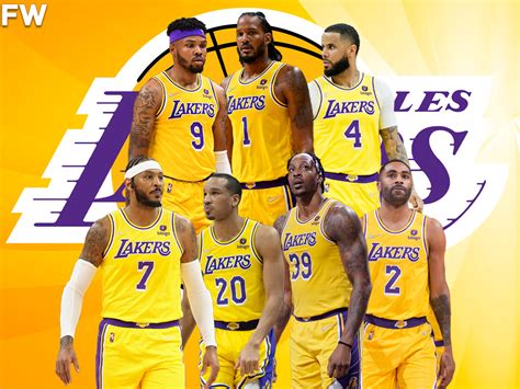 7 Players From The Los Angeles Lakers Rotation Last Season Are