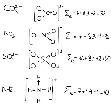 Viết công thức cấu tạo của ion sau CO3 2 NO3 SO4 2 NH4 b xác định