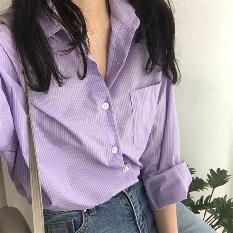 Лавандовая рубашка (75 фото) - картинки и фото fashionhot.club