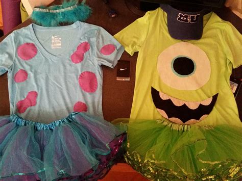 Mike Wazowski And Sully Race Costumes Halloween Costumes Friends