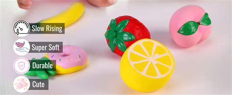 Mr Pen Jumbo Squishies Slow Rising 4 Pack Squishy Pack