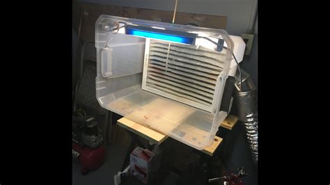 Homemade Spray Booth Airbrushing Youtube