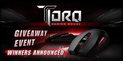 EVGA Articles EVGA TORQ X10 Gaming Mouse Giveaway Event