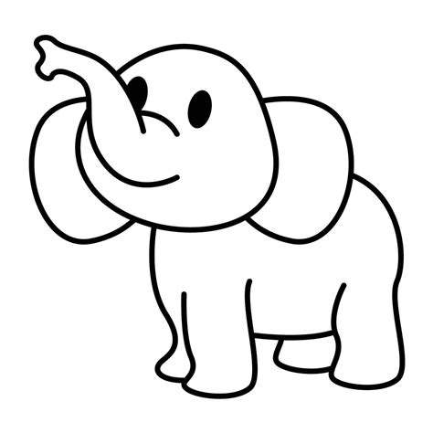 Dibujo De Elefante Andando Para Colorear Dibujos Infantiles De Pdmrea Sexiz Pix