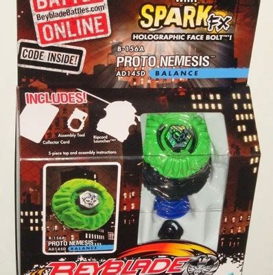 Beyblade Metal Fury Proto Nemesis With Spark Fx New Release