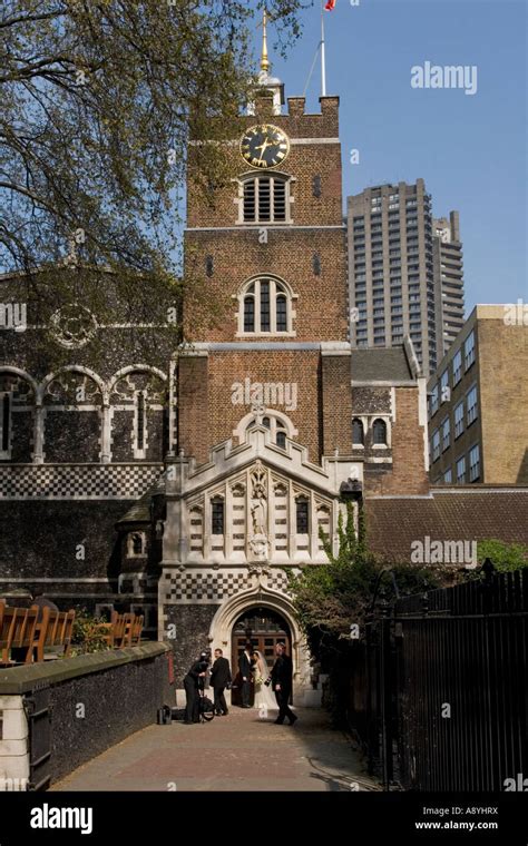 St Bartholomew The Great Church London Stock Photo Alamy