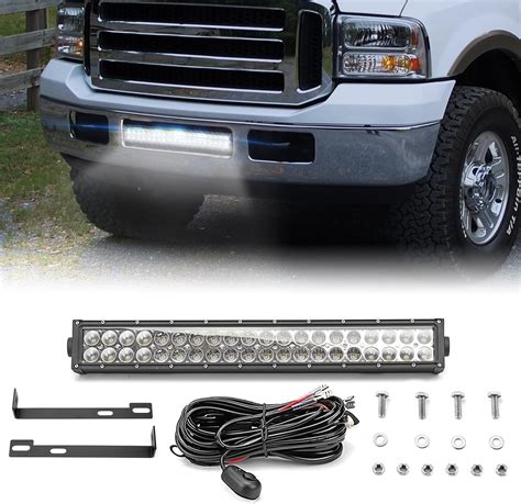 Weisen W Straight Led Light Bar Lower Front Bumper Grill Light