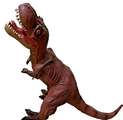 Giant Soft Rubber Dinosaur Toy T-rex Jurassic Dino Party Gift for Boys ...