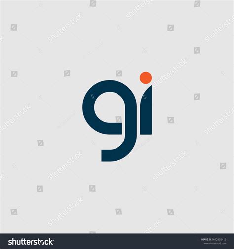 Gi Logo Icon Designs Stock Vector Royalty Free Shutterstock