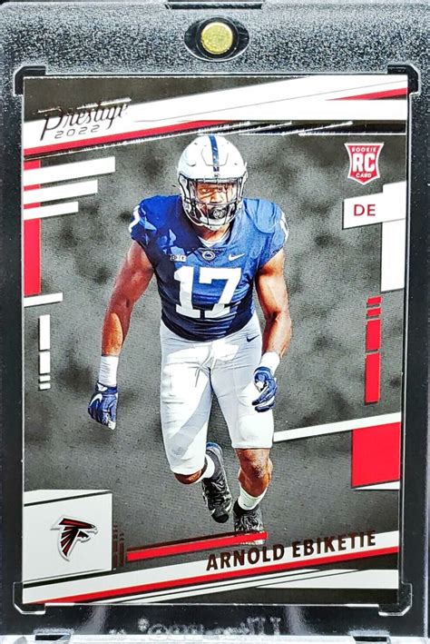 2022 Prestige Arnold Ebiketie Rc Penn State Atlanta Falcons Ebay