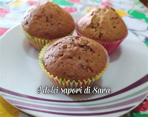 Muffin Ciocco Amaretti I Dolci Sapori Di Sara