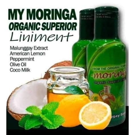 My Moringa Liniment Oil Organic Shopee Philippines