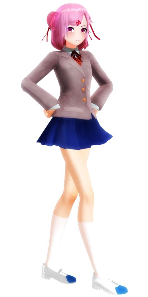 Mmd Ddlc Natsuki By Kaiyohikari On Deviantart