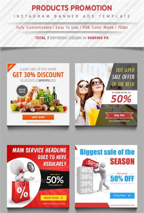 Free Psd Banner Ad Templates - FREE PRINTABLE TEMPLATES