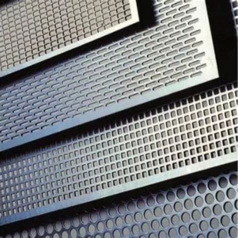 Silver Ss Perforated Sheet At Best Price In Mumbai Shree Om Steel