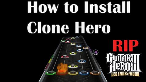 How To Install Clone Hero Add Songs 2020 Youtube