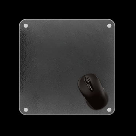 Amazon.com: JIANG100 Glass Mouse Pad, Gaming Office Home Clear Glass ...