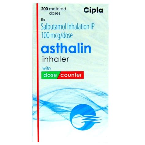 Salbutamol Mcg Asthalin Mcg Inhaler Treatment Asthma And