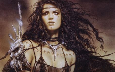 Female Warrior Beauty Luis Royo Wallpaper 37216977 Fanpop