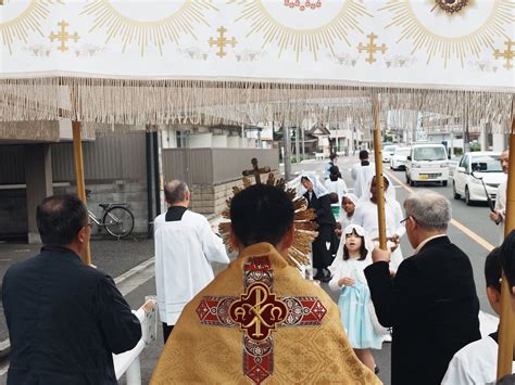 La Processione Del Corpus Domini In Giappone Renovatio