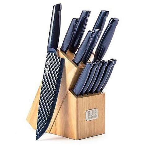 Blue Diamond 14 Piece Knife Block Set Deals