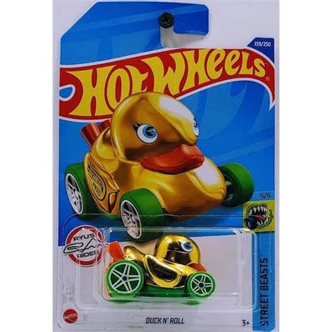 Mattel Toys Hot Wheels Treasure Hunt Duck N Roll Street Beasts 55 3925 Poshmark