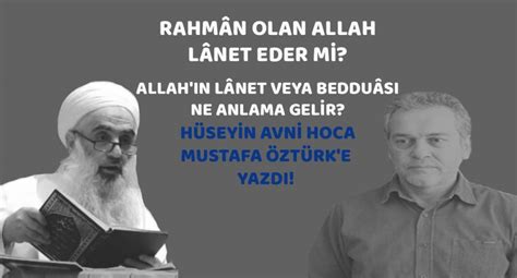 Rahm N Olan Allah L Net Eder Mi Allah N L Net Veya Beddu S Ne Anlama