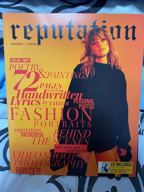 Taylor Swift Reputation Magazine & 1989 CD, Hobbies & Toys, Music & Media, CDs & DVDs on Carousell