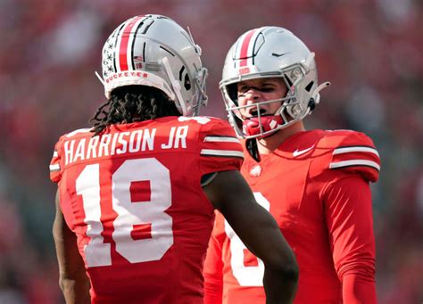 Ohio State Buckeyes Wr Marvin Harrison Jr Looking Forward To Bowl