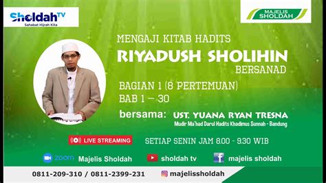 Mengaji Kitab Riyadush Sholihin 01 YouTube