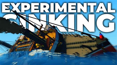 Experimental SINKING Ship Stormworks Build And Rescue Multiplayer