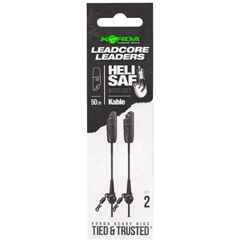 Montaggio Elicottero Korda Kable Leadcore Leader Heli Safe