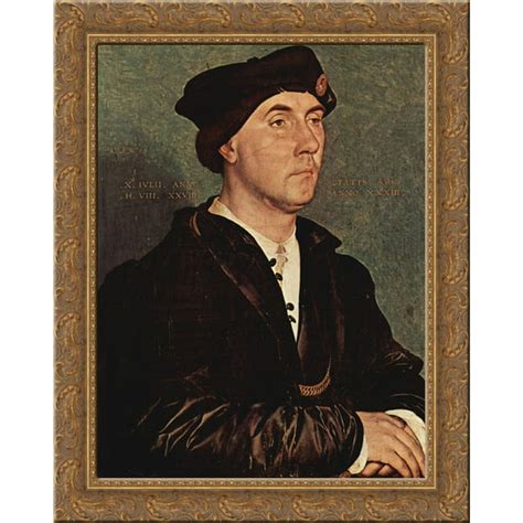 Portrait Of Sir Richard Southwell 24x20 Gold Ornate Wood Framed Canvas