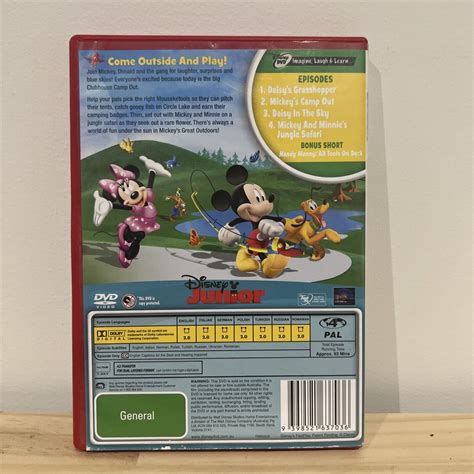 Mickey Mouse Clubhouse Mickey S Great Outdoors DVD 2010