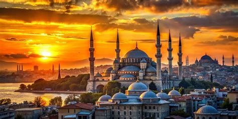 premium photo turkey sunset