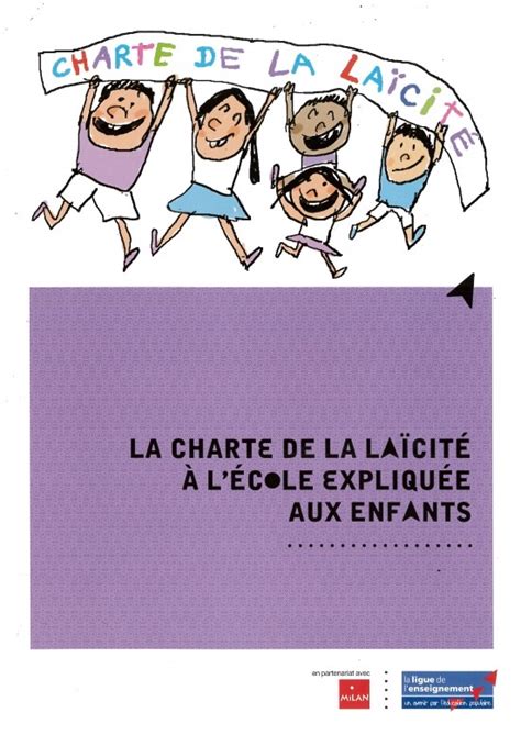 La Charte De La La Cit Expliqu E Aux Enfants La Ligue De L