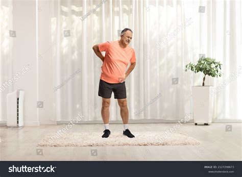 Full Length Portrait Mature Man Sportswear Stock Photo Edit Now