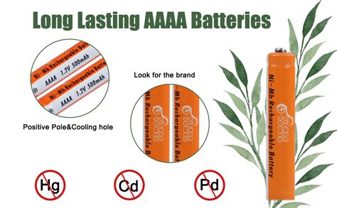 Aaaa Rechargeable Batteries Pickle Power Pcs Aaaa Ni Mh Batteries With