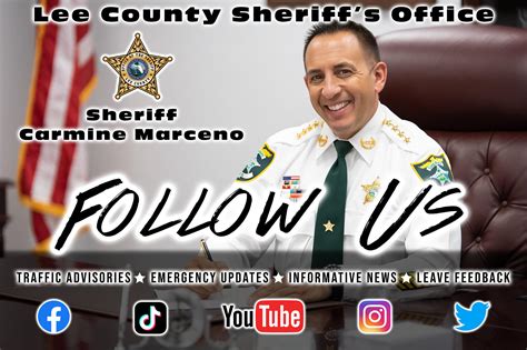 FOLLOW THE LEE COUNTY SHERIFF'S OFFICE ON SOCIAL MEDIA! (Lee County ...