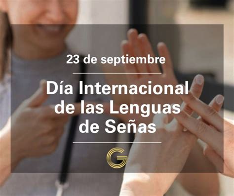 De Septiembre D A Internacional De Las Lenguas De Se As Fm Gold