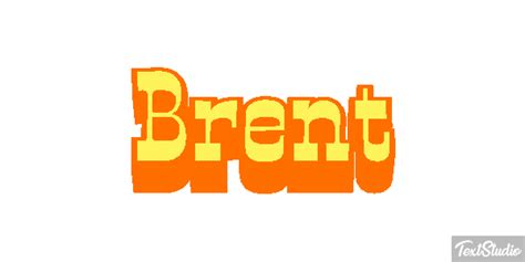 Brent Name Animated  Logo Designs