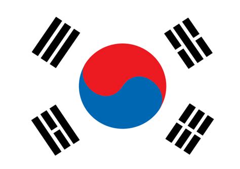 ai korean flag illustration