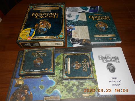 Baldur S Gate Ii Big Box Pierwsze Polskie Wydanie